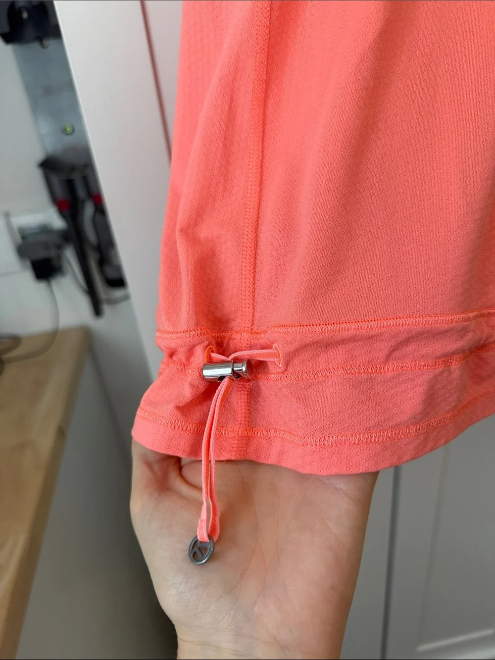 Lululemon Tame Me Tank in Coral